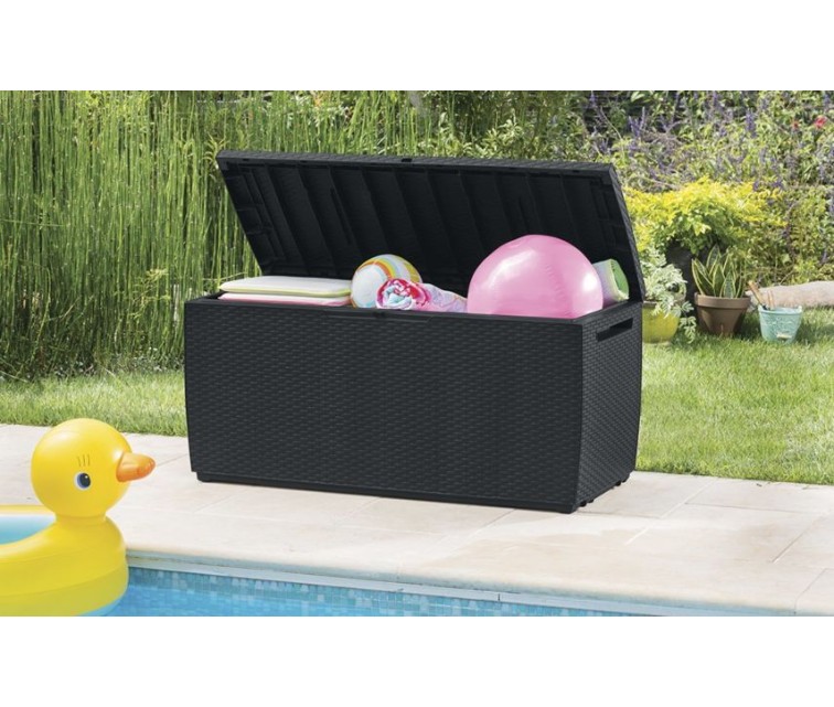 Uzglabāšanas kaste Capri Storage Box 305L pelēka