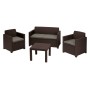 Garden furniture set Alabama Set brown