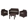 Garden furniture set Alabama Set brown Garden furniture set Alabama Set brown