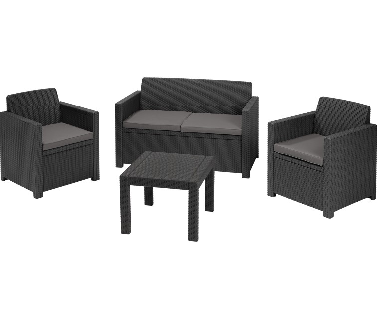 ( DEFECT ) Garden furniture set Alabama Set grey