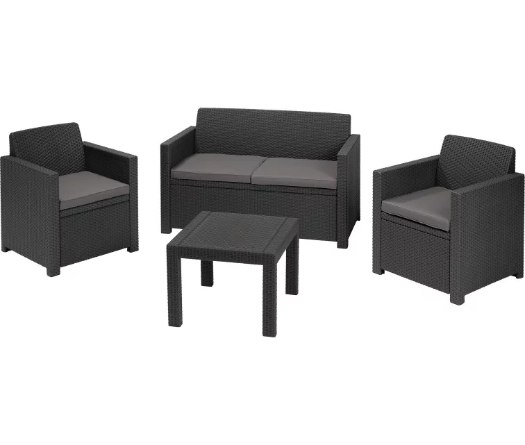 Garden furniture set Alabama Set grey Garden furniture set Alabama Set grey