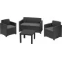 Garden furniture set Alabama Set grey Garden furniture set Alabama Set grey