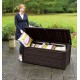 Uzglabāšanas kaste Brightwood Storage Box 454L brūna Uzglabāšanas kaste Brightwood Storage Box 454L brūna