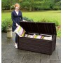 Ящик для хранения Brightwood Storage Box 454L коричневый