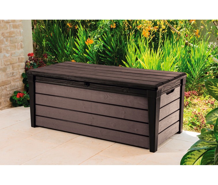 Uzglabāšanas kaste Brushwood Storage Box 454L brūna Uzglabāšanas kaste Brushwood Storage Box 454L brūna