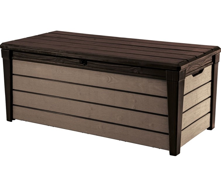 Uzglabāšanas kaste Brushwood Storage Box 454L brūna Uzglabāšanas kaste Brushwood Storage Box 454L brūna