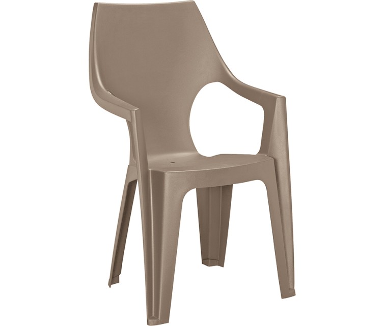 Garden chair Dante High Back beige