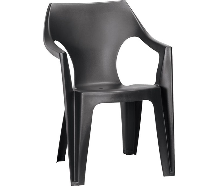 Garden chair Dante Low Back grey