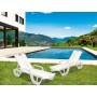 Sun lounger Florida white