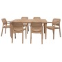 Garden table Futura beige