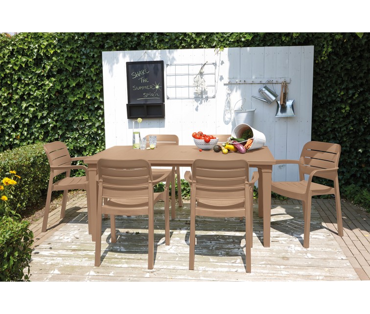 Garden table Futura beige
