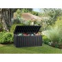 Garden storage box / bench Glenwood Storage Box 390 L - grey