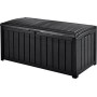 Garden storage box / bench Glenwood Storage Box 390 L - grey