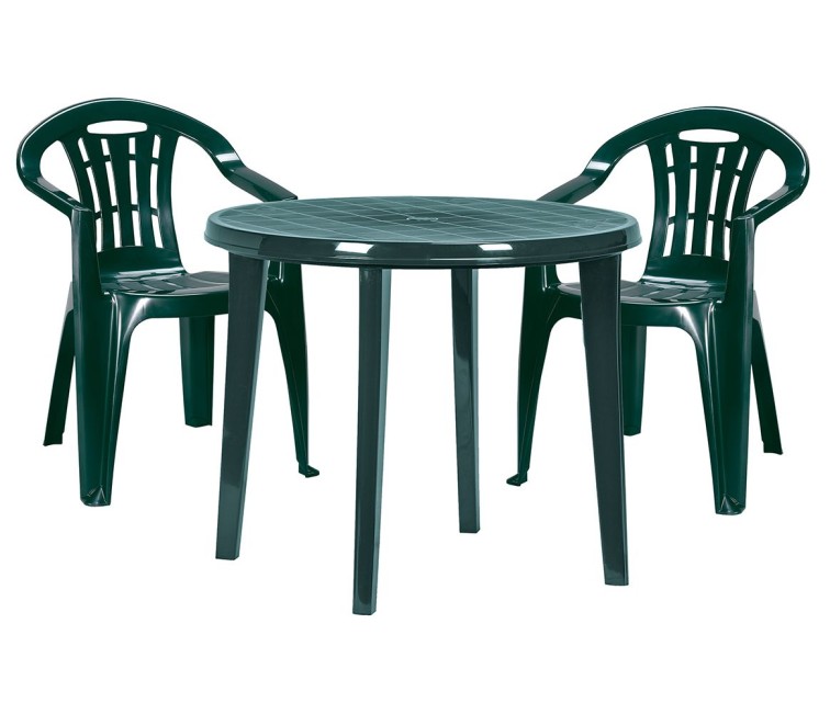 Mallorca dark green garden chair