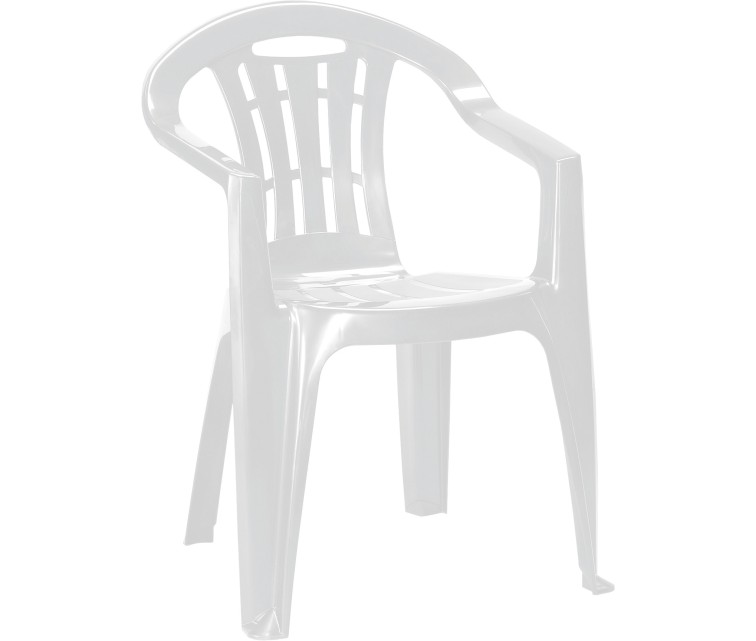 Mallorca garden chair white