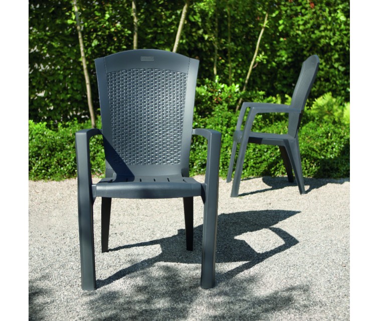 Garden chair Minnesota grey