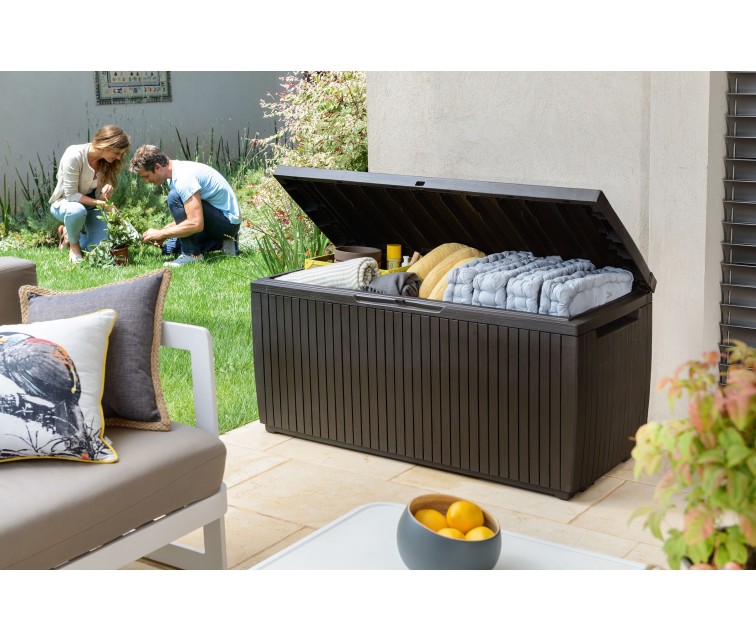 Uzglabāšanas kaste Springwood Storage Box 305L brūna