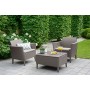 Garden furniture set Salemo Balcony Set beige