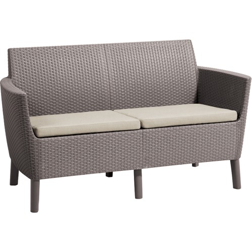 Dārza dīvāns divvietīgs Salemo 2 Seater Sofa bēšs Dārza dīvāns divvietīgs Salemo 2 Seater Sofa bēšs
