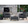 Garden chairs 2pcs. Salemo Duo grey