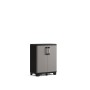 Шкаф Pro Base Cabinet 68x39x90см серый/черный