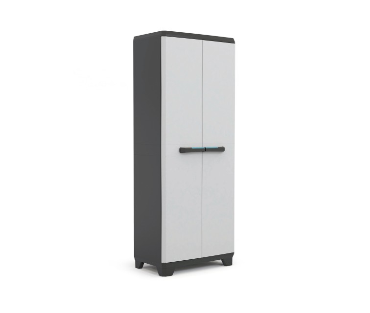 Linear Tall Cabinet 68x39x173cm black/grey/dark blue