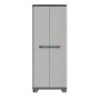 Skapis Linear Tall Cabinet 68x39x173cm melns/pelēks/tumši zils