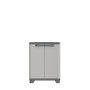 Linear Base Cabinet 68x39x90cm black/grey/dark blue