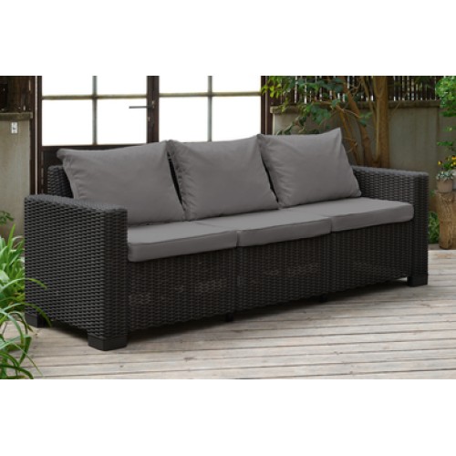 Sofa Keter California, ruda/pilka