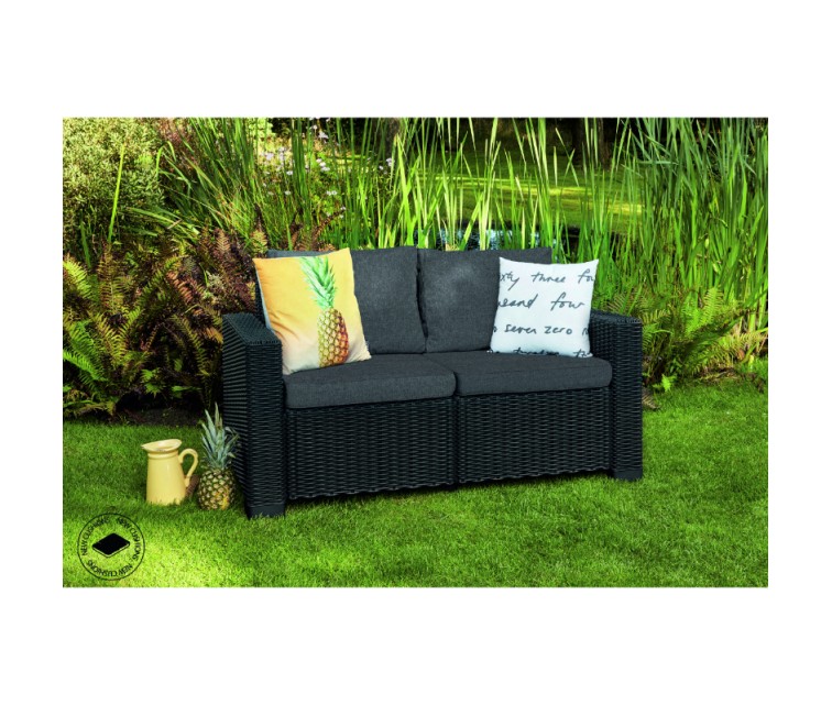 Garden sofa California Sofa grey