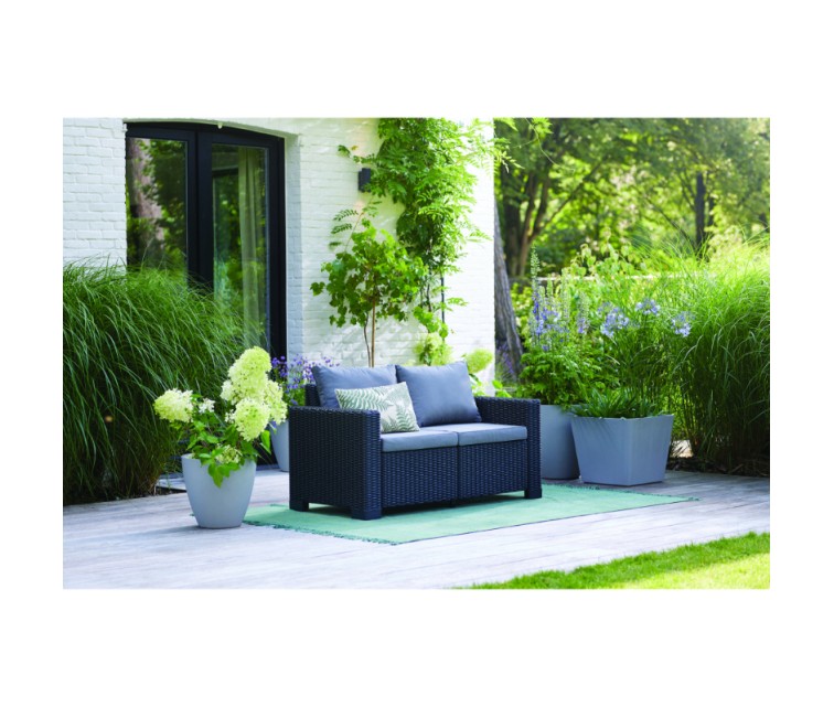 Garden sofa California Sofa grey