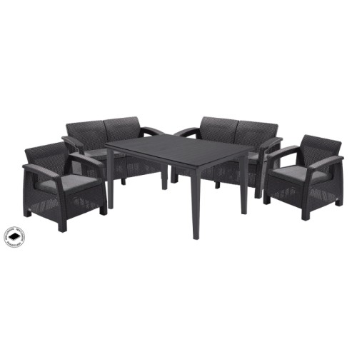Garden furniture set Corfu Fiesta Set grey Garden furniture set Corfu Fiesta Set grey