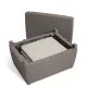 Garden furniture set Mia Set with cushion box beige Garden furniture set Mia Set with cushion box beige