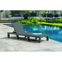 Daytona Deluxe sun lounger grey