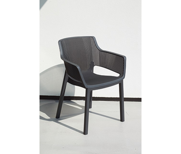 Elisa garden chair grey