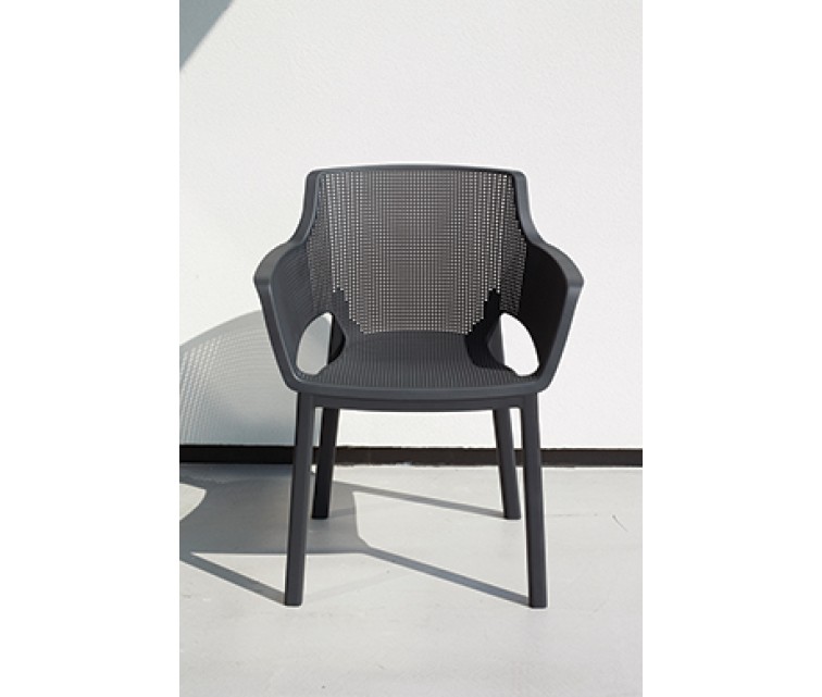 Elisa garden chair grey
