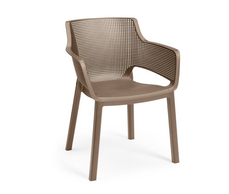 Elisa beige garden chair