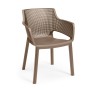 Elisa beige garden chair