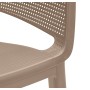 Elisa beige garden chair