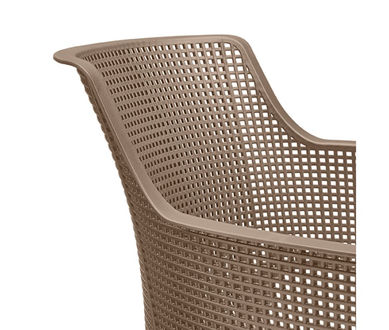 Elisa beige garden chair