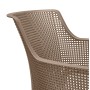 Elisa beige garden chair