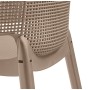 Elisa beige garden chair