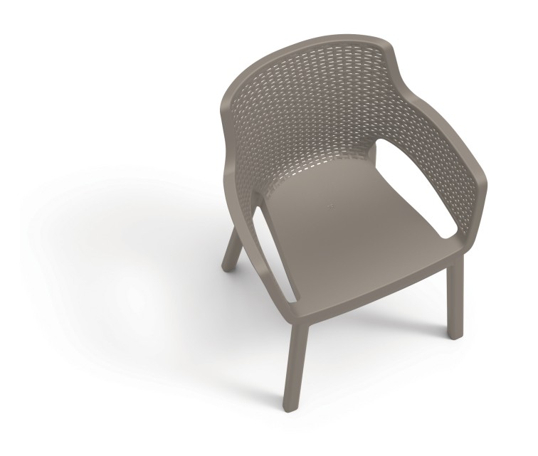 Garden chair Eva beige