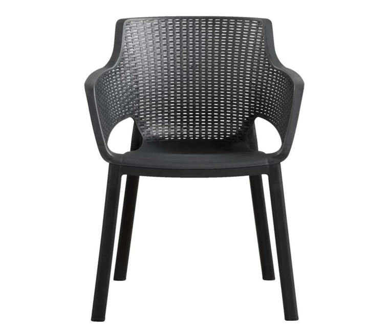 Garden chair Eva grey