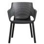 Garden chair Eva grey