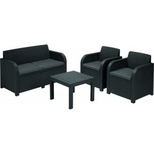 Garden furniture set Georgia Set grey  Garden furniture set Georgia Set grey