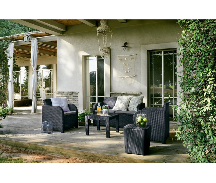 Garden furniture set Georgia Set grey