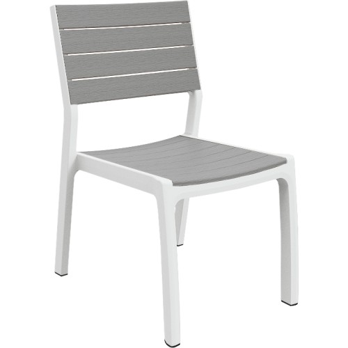 Garden chair Harmony white/light grey Garden chair Harmony white/light grey