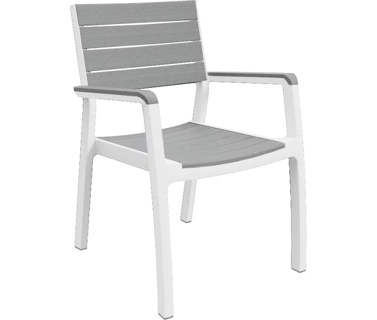 Садовое кресло Harmony Armchair белый / светло-серый Садовое кресло Harmony Armchair белый / светло-серый