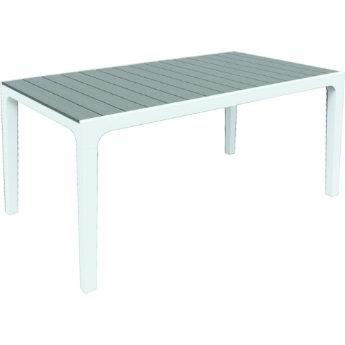 Garden table Harmony white/light grey Garden table Harmony white/light grey